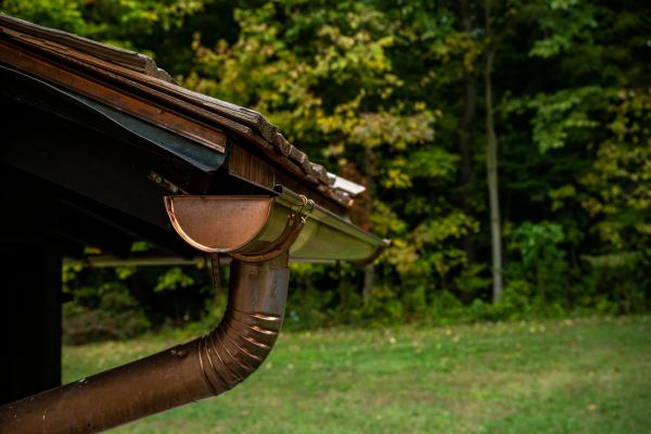 Copper Gutter Replacement in Galena