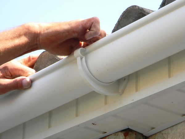 Plastic Gutter Repair in Galena