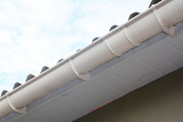 Plastic Gutter Installation in Galena